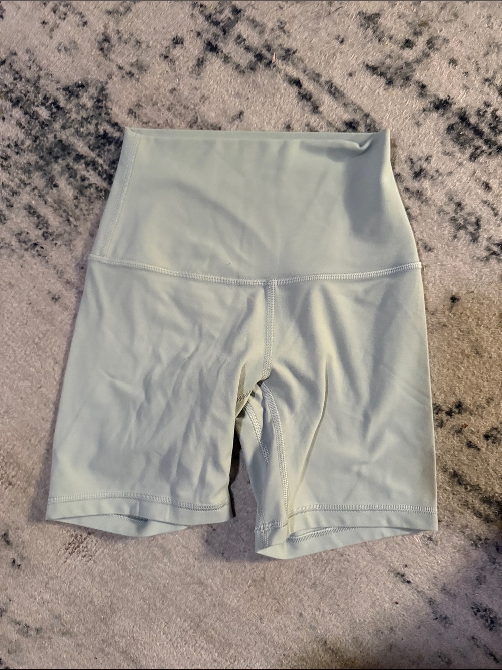 lululemon athletica Pale Mint High-Rise Bike Shorts
